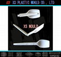 Plastic flatware mould 4