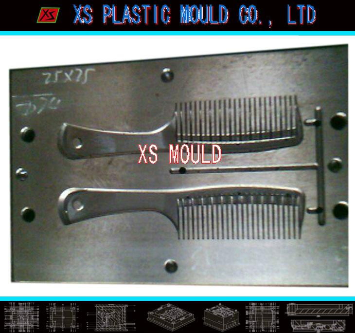 Plastic comb mould 2