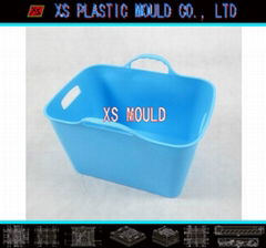 Plastic dirty clothes basket mould