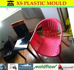 Plastic chair mould