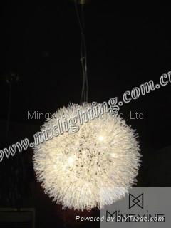 modern aluminum pendant lamp big ball pendant lamp