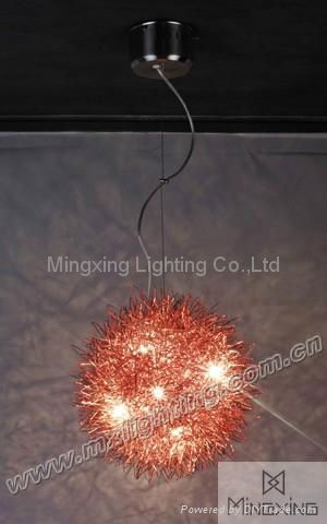 modern aluminum pendant lamp big ball pendant lamp 3