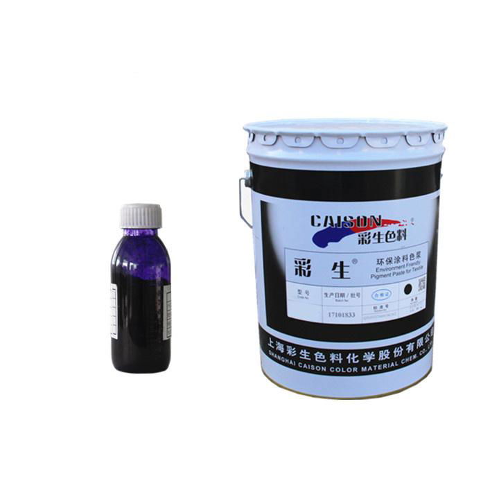 Textile Dyeing Violet Pigment color in liquid