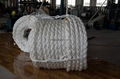 Eight strand pp pet pe nylon rope 2