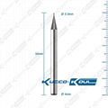 Roland system milling burs for zirconia blanks and metal disc Dental CAD CAM bur 3