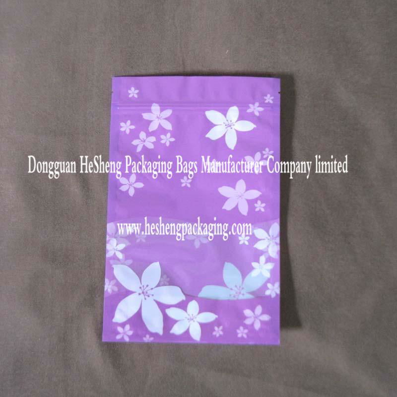 custom 8 sides seal laminated film zipa pouch 2