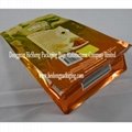Metallized mylar stand up pouches with zip tops 3