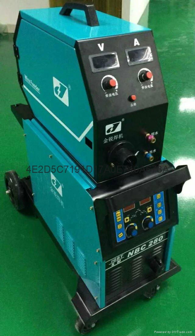 SM280 pulse melting pole (double pulse) IGBT gas protection welding machine 