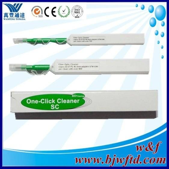 Fiber Optic Head Connector FC SC LC  Cleanning Pen One-Click cleaner
