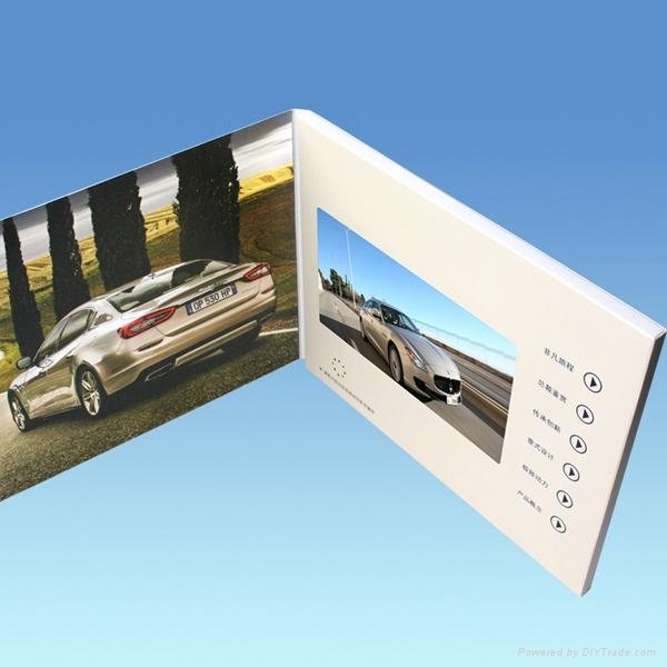 LCD Video Greeting Card Video Book Video Brochure 2