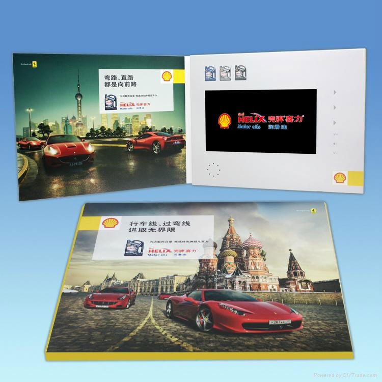 LCD Video Greeting Card Video Book Video Brochure 4