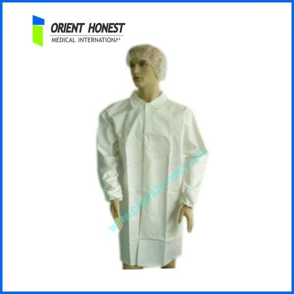 Disposable lab coat 