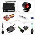 universal 12V auto alarm system in Guangzhou 2