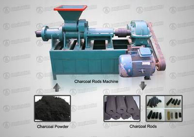 Charcoal Rods Machine