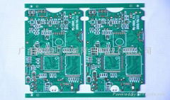 Green oil multilayer circuit board