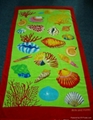 100% Cotton Full Reactive Printing Beach Towel 1