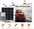 LED Solar Flood Light From China Manufacture 1600lm-5000lm