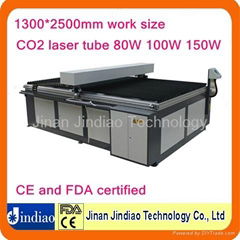 large working table laser cutting machine for acrylic