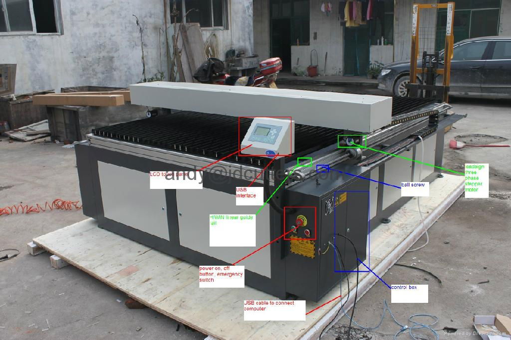 large working table laser cutting machine for acrylic 4