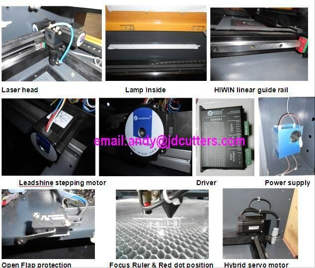 quality laser engraving machine JD6090(60W 80W 100W 150W) 3