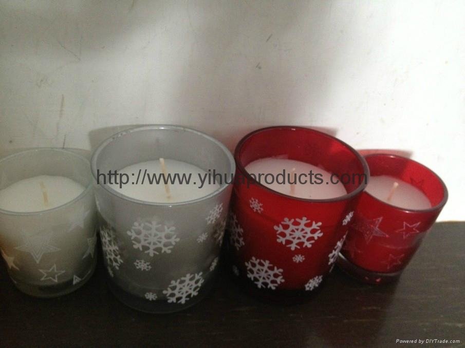 glass candle (candle holder)   