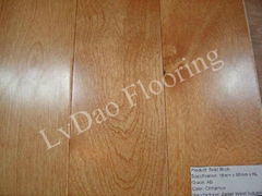 handscraped birch wood flooring