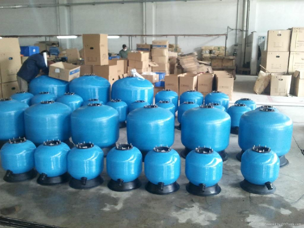 Swimming pool high-speed filtration sand tank 2