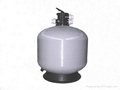 Swimming pool high-speed filtration sand tank