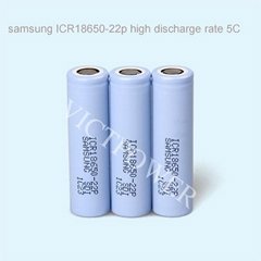 New Original samsung 18650 2200 mah 5 c  high-magnification lithium batteries