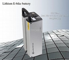 Electric bicycle lithium battery 