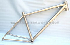 Titanium bike frame-SNOW BIKE FRAME