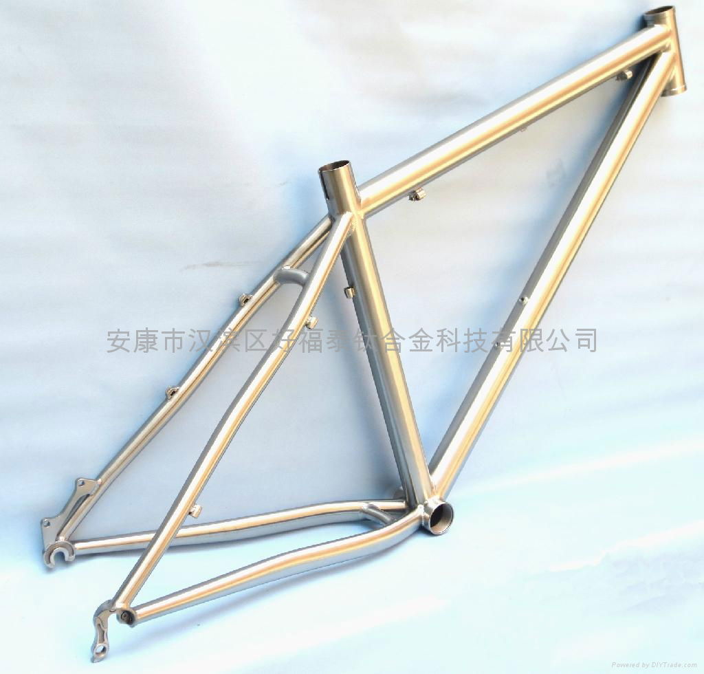 titanium bike frame