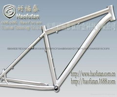 titanium bike frame