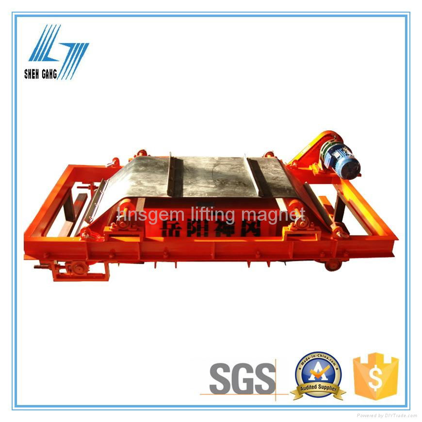 Self-Discharge Conveyor Belt Magnetic Separator