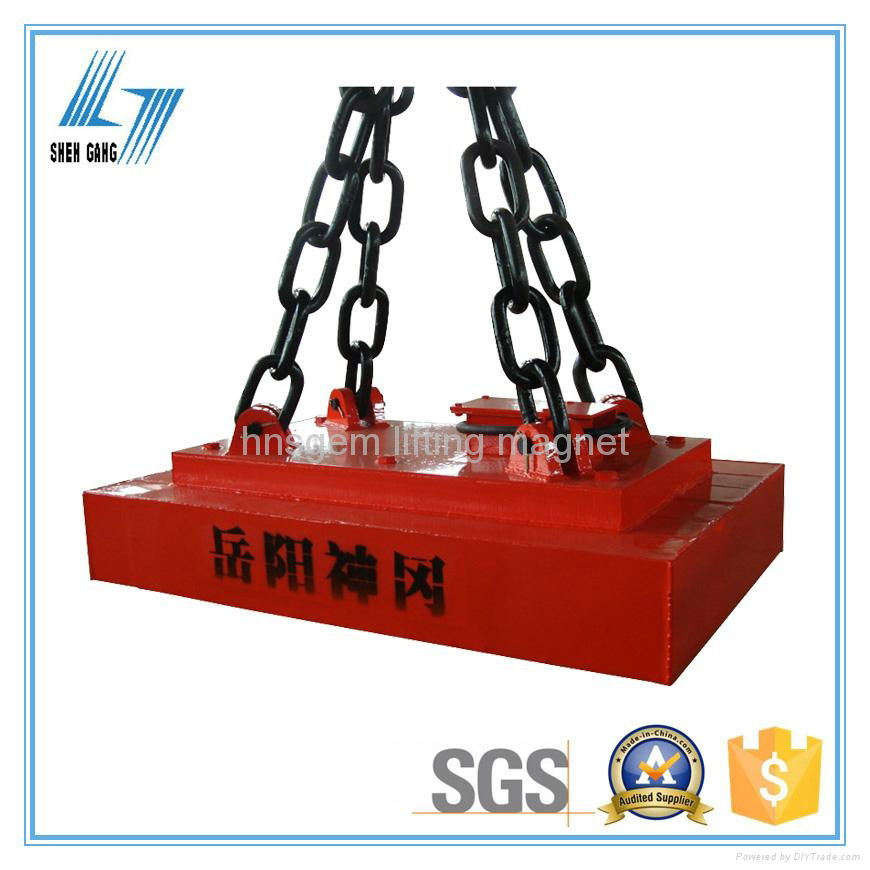 Crane Magnet Lifting Magnetic Lifter for Steel Pipe