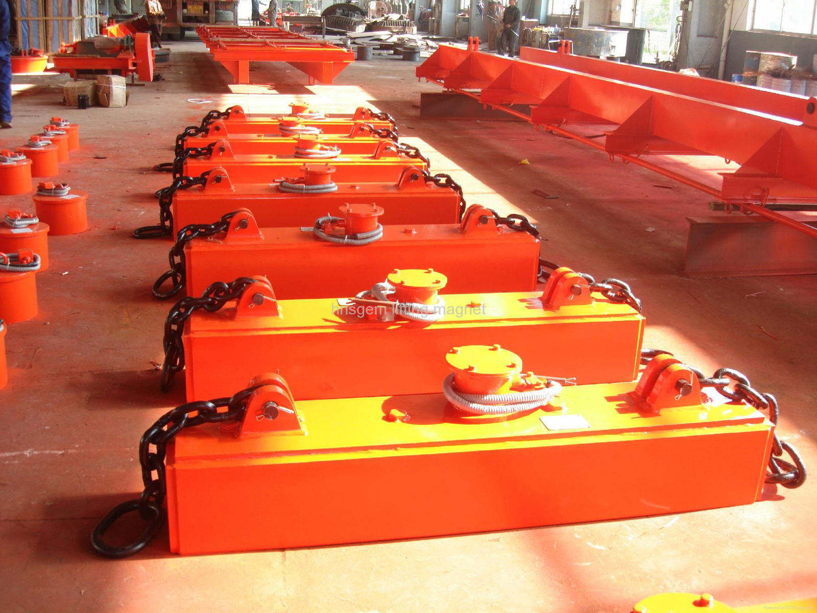 Crane Magnet Lifting Magnetic Lifter for Steel Pipe 2