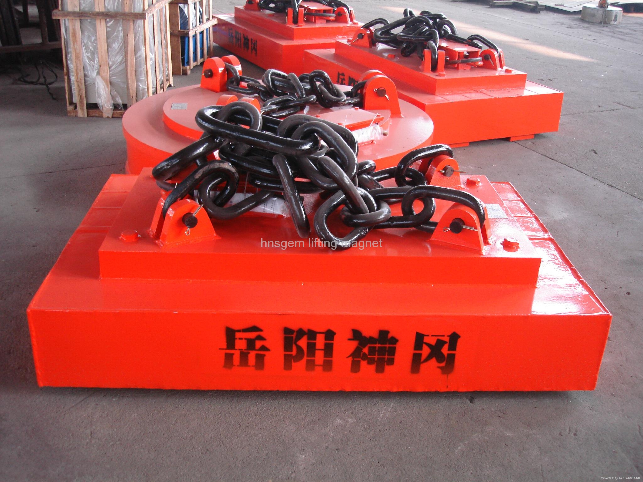 Crane Magnet Lifting Magnetic Lifter for Steel Pipe 3