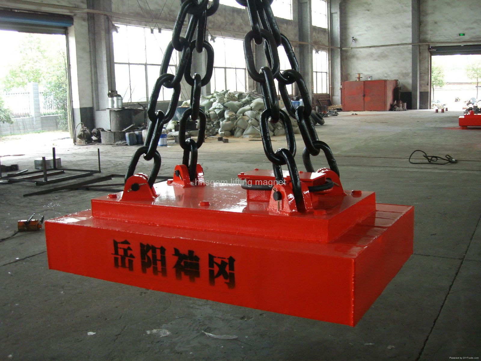 Crane Magnet Lifting Magnetic Lifter for Steel Pipe 4