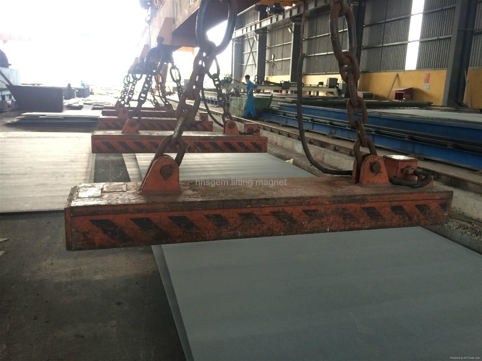 MW84 Crane Lift Magnet for Handling Steel Plates 5