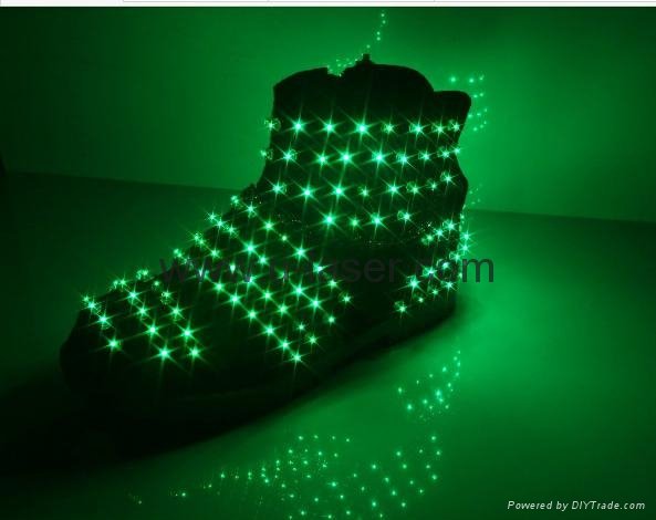 DS shoes for show LED dance shoes led luminous shoes luminous stage props shoes 2