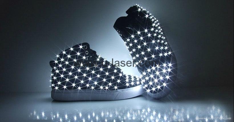 DS shoes for show LED dance shoes led luminous shoes luminous stage props shoes 3