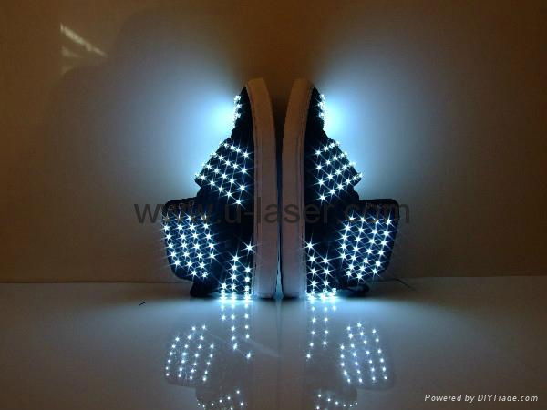 DS shoes for show LED dance shoes led luminous shoes luminous stage props shoes 4