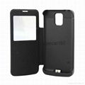 For Samsung Galaxy S5 i9600 Battery Case 4200mAh 3