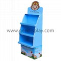 POP Merchandising Cardboard Display Shelf for Baby Bottles