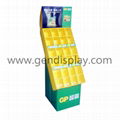 Point of Sale Cardboard Display Shelf for Battery Racks