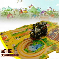 bo puzzle vehicle playset