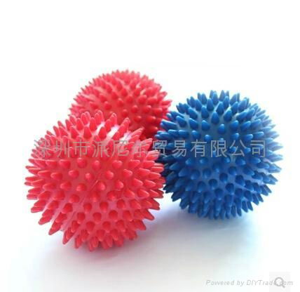 Comfortable High Density Body Building Spiky Massage Ball 3