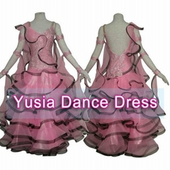 Newest Style White  Women and Girl's ballroom dance dresses