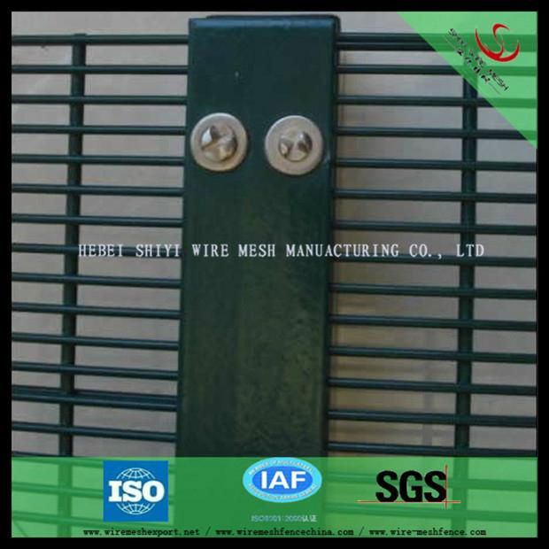 358 security welded wire mesh fence panel factory(ISO 9001) 2