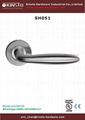 Solid lever handle solid casting handle door lock 2